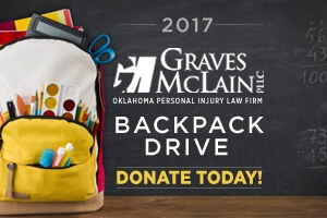 The 2017 Graves McLain Backpack Drive is Here and We Need Your Help!
