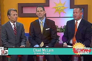 Attorneys Chad McLain and Malcom McCollam Discuss Bicycle Safety on Good Day Tulsa